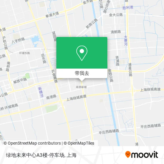 绿地未来中心A3楼-停车场地图