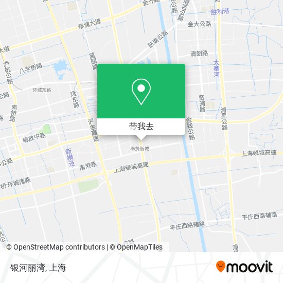 银河丽湾地图