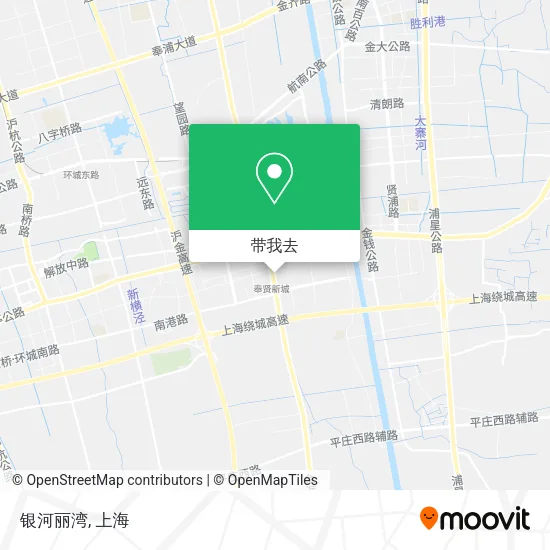 银河丽湾地图