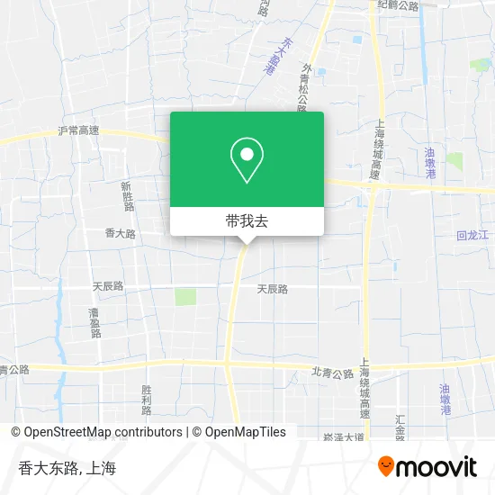 香大东路地图