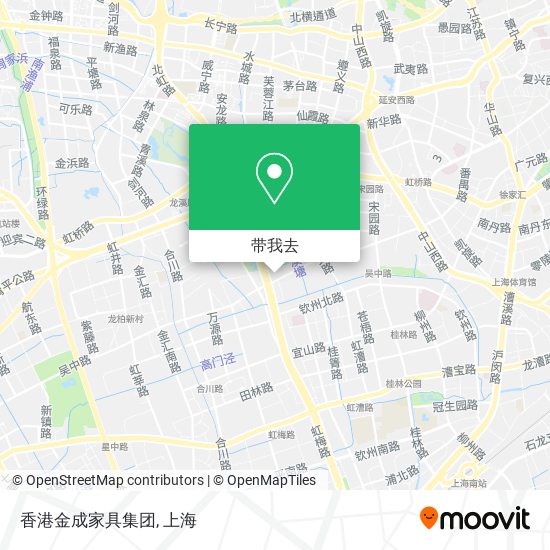 香港金成家具集团地图