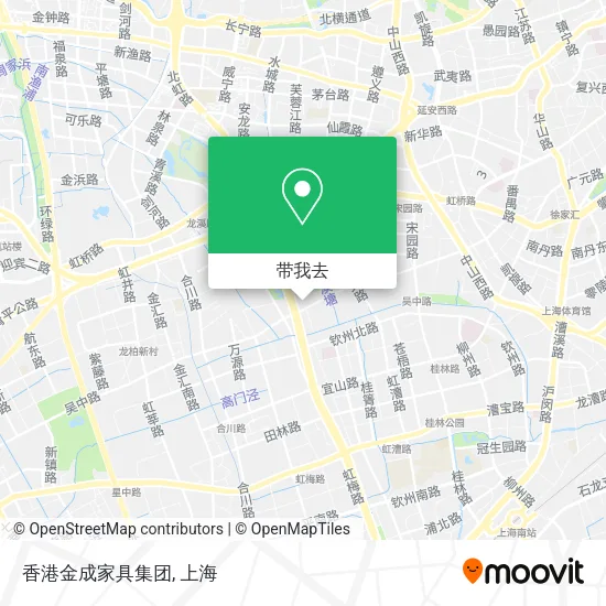 香港金成家具集团地图