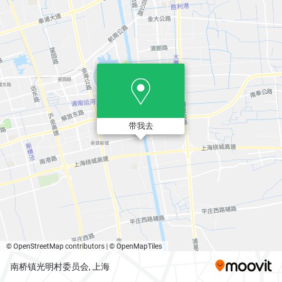 南桥镇光明村委员会地图