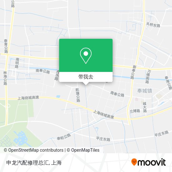 申龙汽配修理总汇地图