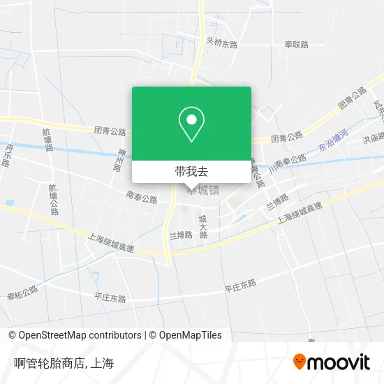 啊管轮胎商店地图