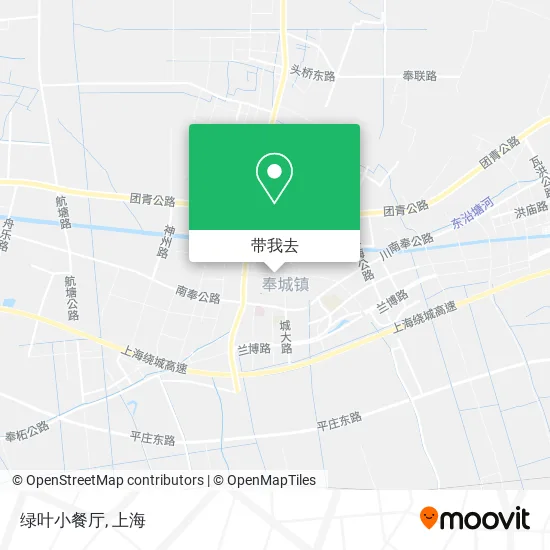 绿叶小餐厅地图