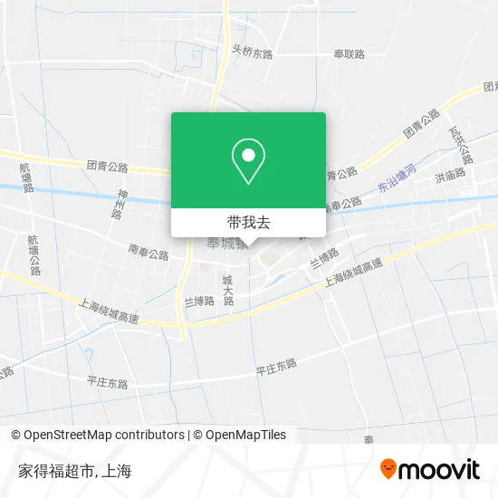 家得福超市地图