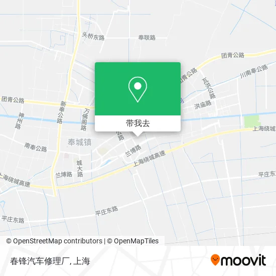 春锋汽车修理厂地图