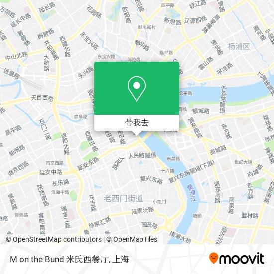 M on the Bund 米氏西餐厅地图