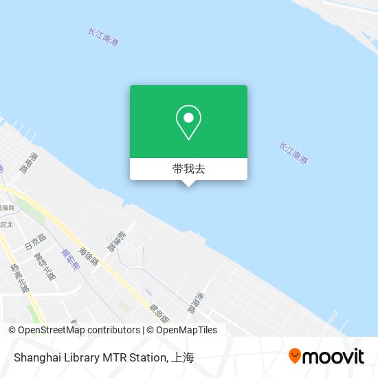 Shanghai Library MTR Station地图