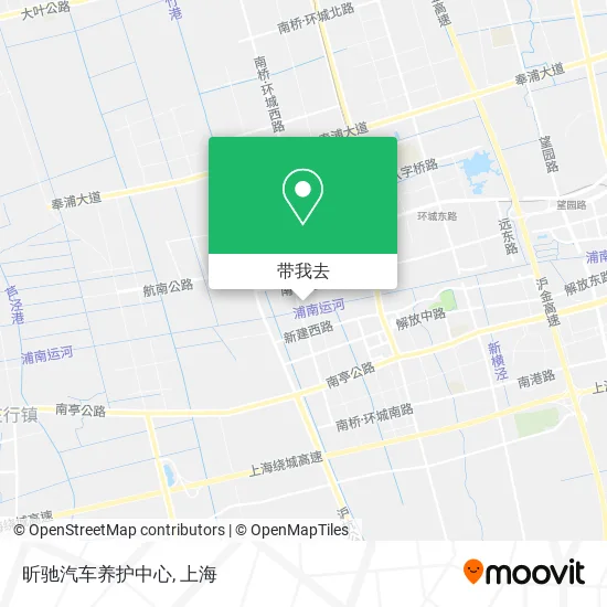 昕驰汽车养护中心地图