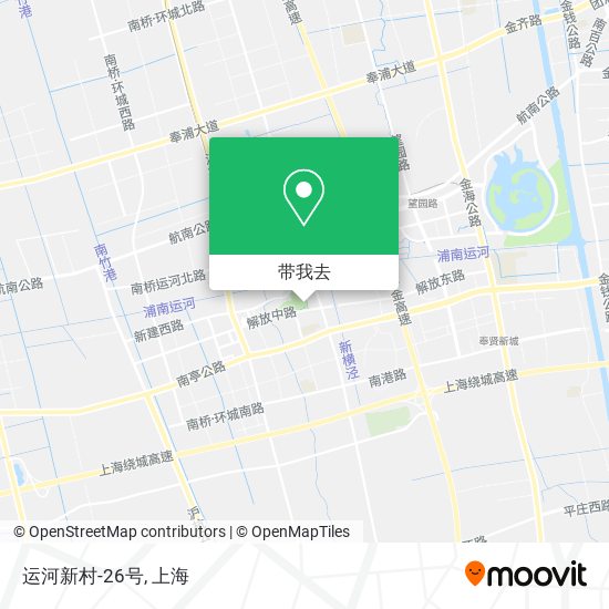 运河新村-26号地图