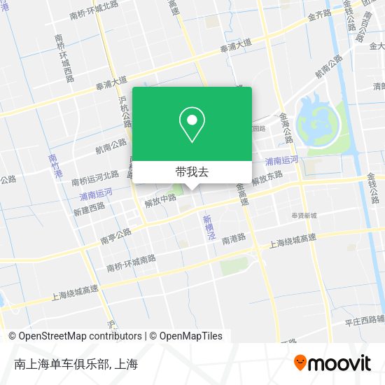 南上海单车俱乐部地图