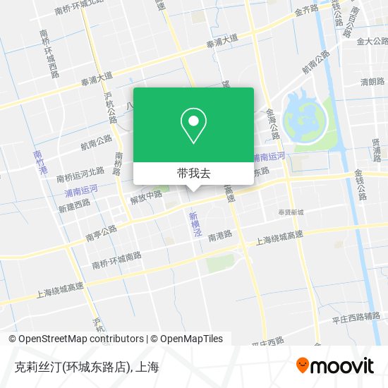 克莉丝汀(环城东路店)地图