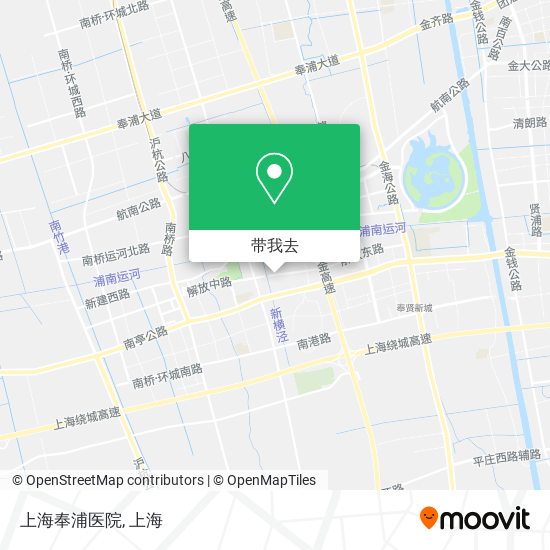 上海奉浦医院地图