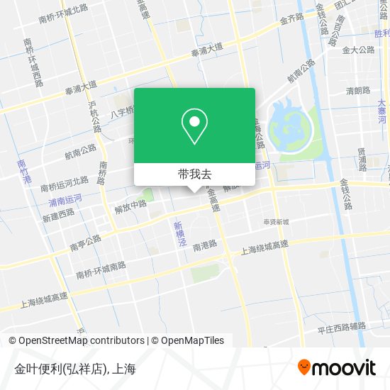 金叶便利(弘祥店)地图