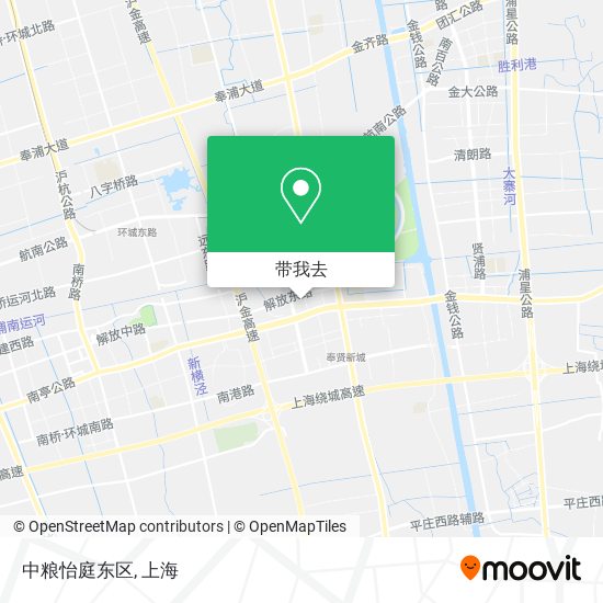 中粮怡庭东区地图