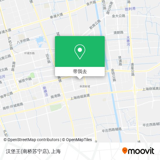 汉堡王(南桥苏宁店)地图