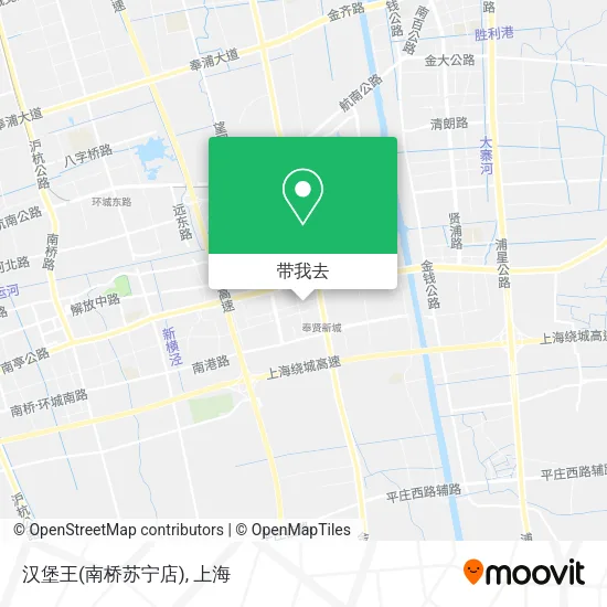 汉堡王(南桥苏宁店)地图
