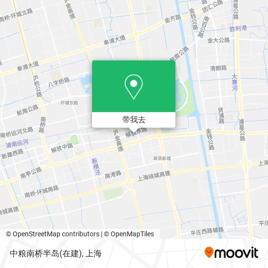 中粮南桥半岛(在建)地图