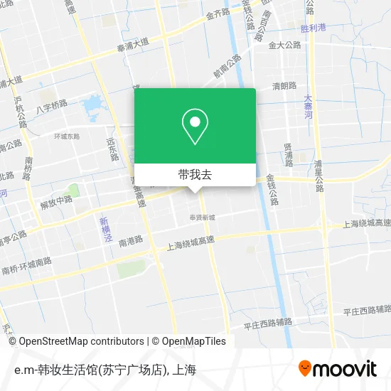 e.m-韩妆生活馆(苏宁广场店)地图