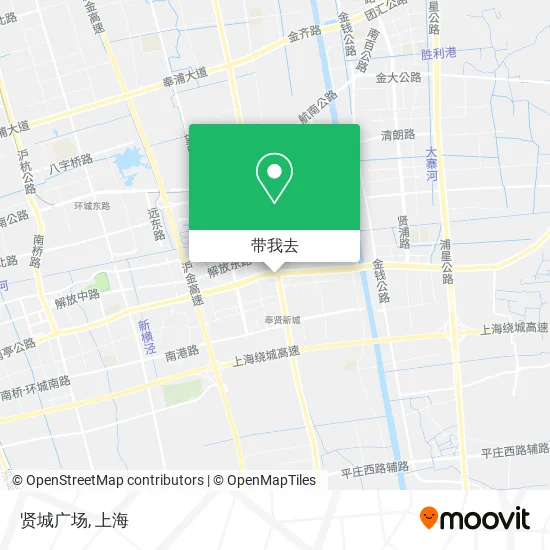 贤城广场地图