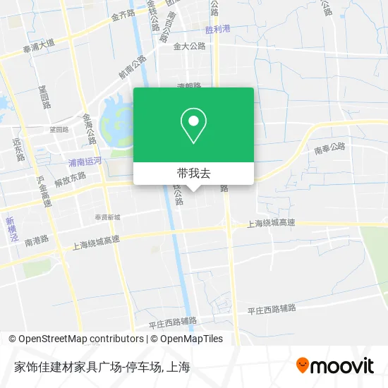 家饰佳建材家具广场-停车场地图