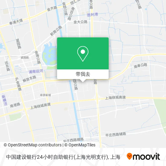 中国建设银行24小时自助银行(上海光明支行)地图