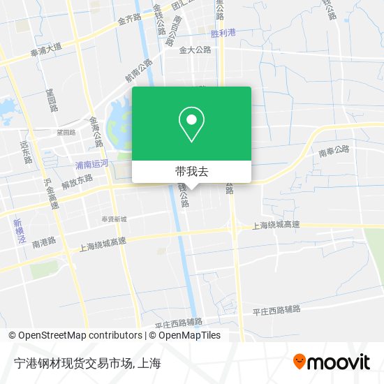 宁港钢材现货交易市场地图