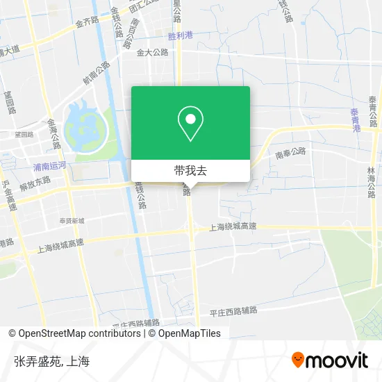 张弄盛苑地图