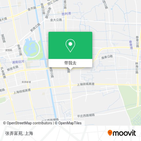 张弄富苑地图