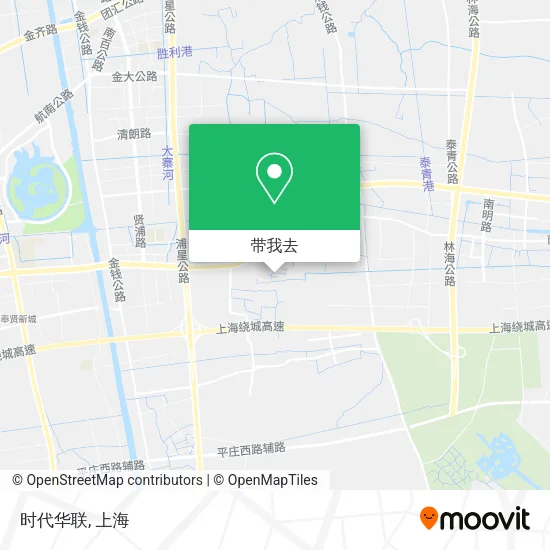 时代华联地图