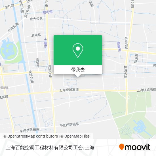 上海百能空调工程材料有限公司工会地图