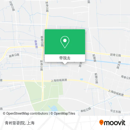 青村影剧院地图
