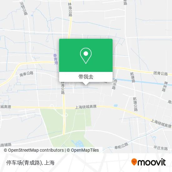 停车场(青成路)地图
