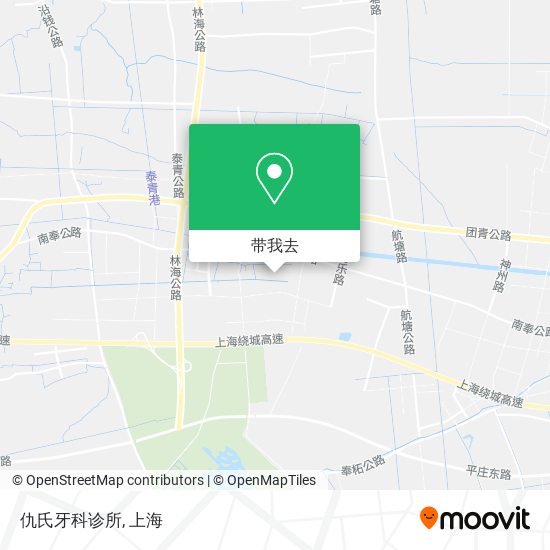 仇氏牙科诊所地图