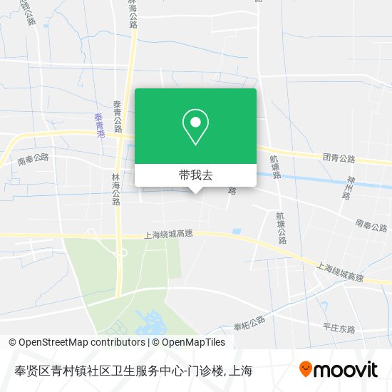 奉贤区青村镇社区卫生服务中心-门诊楼地图