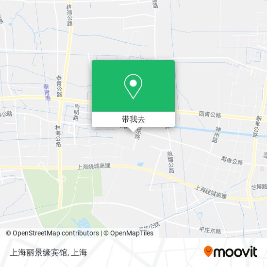 上海丽景缘宾馆地图