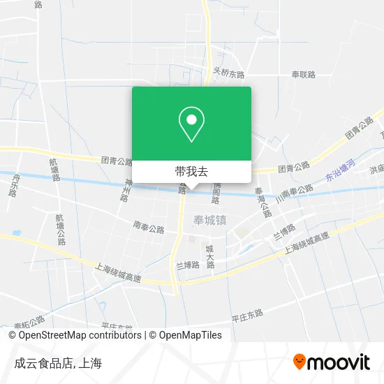 成云食品店地图