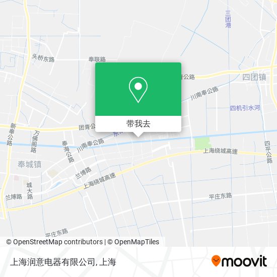 上海润意电器有限公司地图