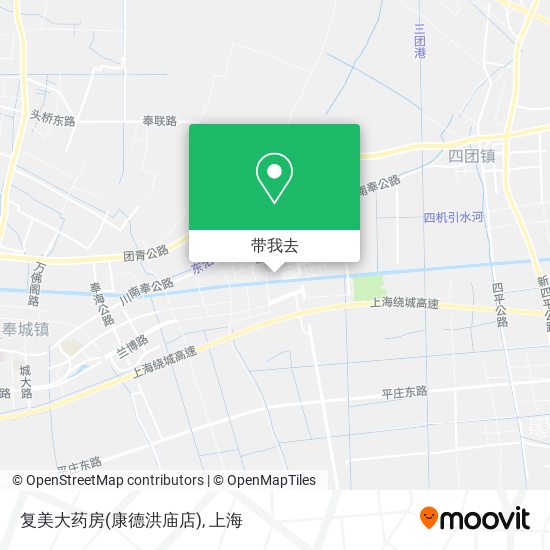 复美大药房(康德洪庙店)地图