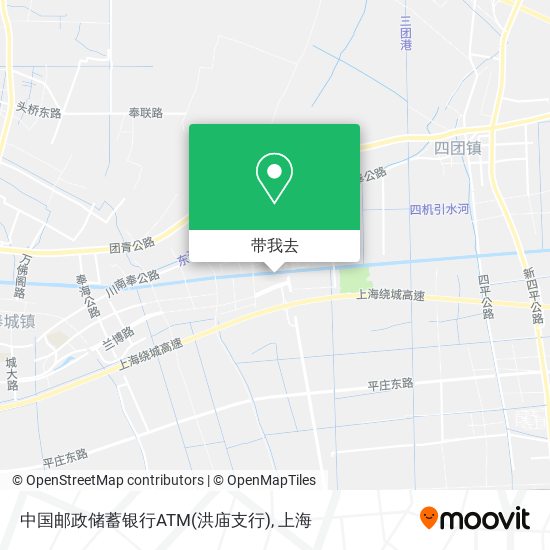 中国邮政储蓄银行ATM(洪庙支行)地图