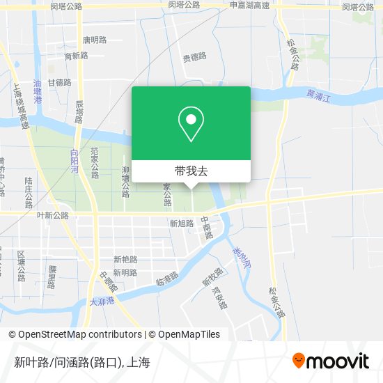 新叶路/问涵路(路口)地图