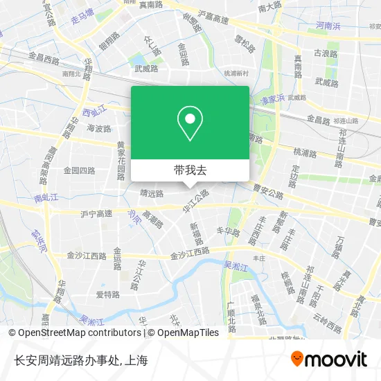 长安周靖远路办事处地图