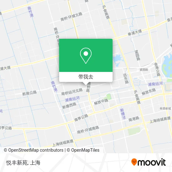 悦丰新苑地图