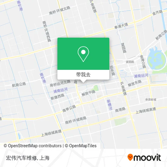 宏伟汽车维修地图