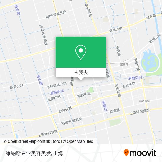维纳斯专业美容美发地图