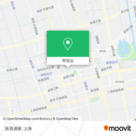 新晨酒家地图