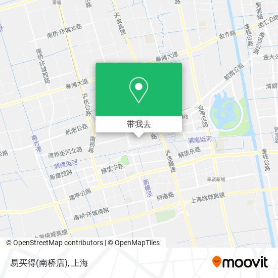 易买得(南桥店)地图