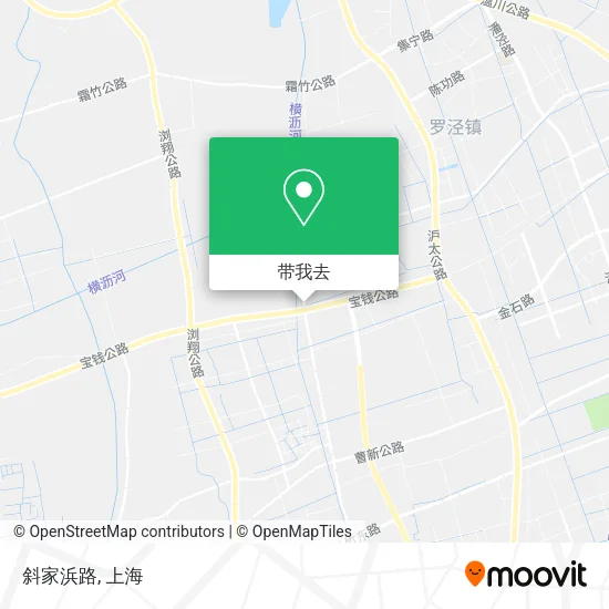 斜家浜路地图